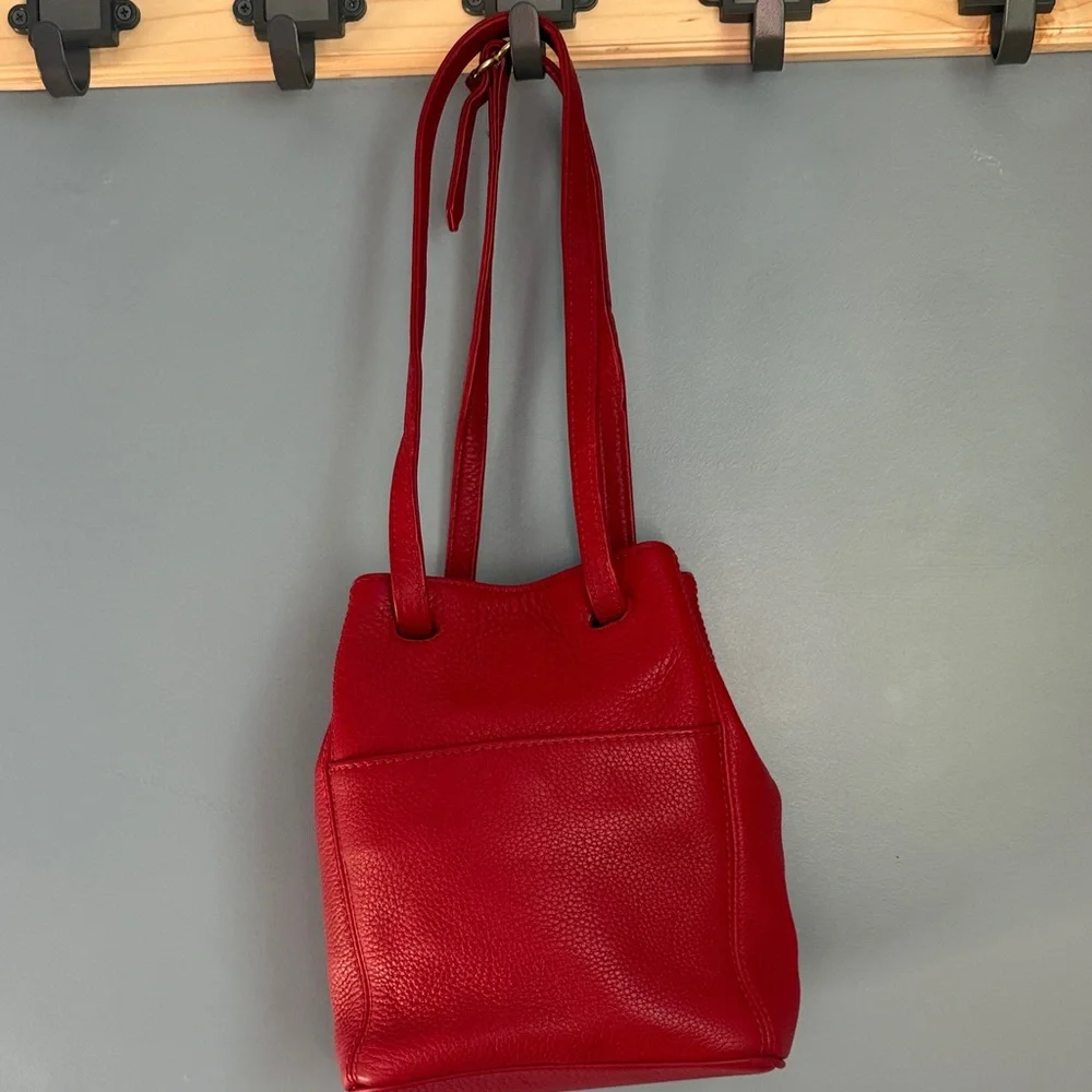 Coach Sonoma Red Leather Crossbody / Convertible  Bag - Picture 3 of 8